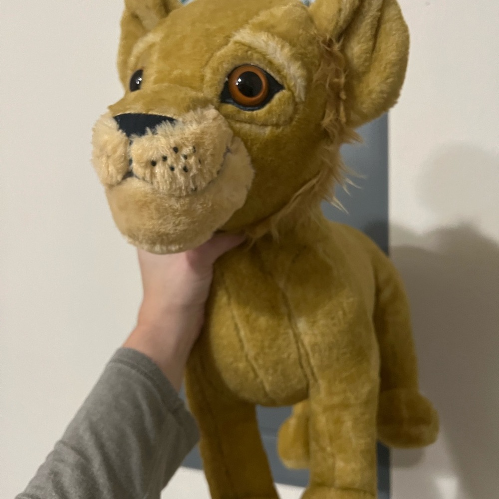 Live action lion king simba plush